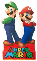 Super Mario Party - Mario & Luigi Standup - 5' Tall
