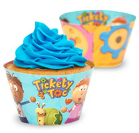 Tickety Toc Cupcake Wrappers