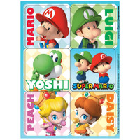 Super Mario Bros. Babies Sticker Sheets (4)