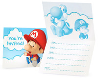 Super Mario Bros. Babies Invitations (8)