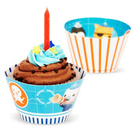 The Octonauts Reversible Cupcake Wrappers