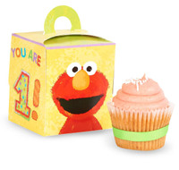 Sesame Street Elmo's 1st - Cupcake Boxes (4)