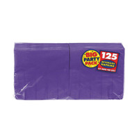 New Purple Big Party Pack - Beverage Napkins