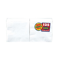 Frosty White Big Party Pack - Beverage Napkins