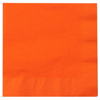 Sunkissed Orange (Orange) Lunch Napkins