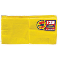 Yellow Sunshine Big Party Pack Lunch Napkins