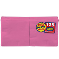 Bright Pink Big Party Pack - Lunch Napkins