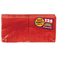 Apple Red Big Party Pack Lunch Napkins