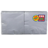 Silver Big Party Pack - Lunch Napkins