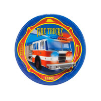 Fire Trucks Dessert Plates