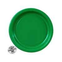 Emerald Green (Green) Dessert Plates