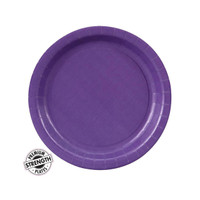 Perfect Purple (Purple) Paper Dessert Plates