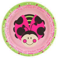 Ladybugs: Oh So Sweet 2nd Birthday Dinner Plates