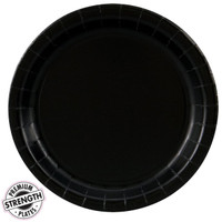 Black Velvet (Black) Dinner Plates