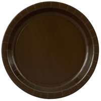 Chocolate Brown (Brown) Dinner Plates
