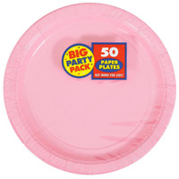 New Pink Big Party Pack Dinner Plates