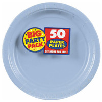 Pastel Blue Big Party Pack Dinner Plates