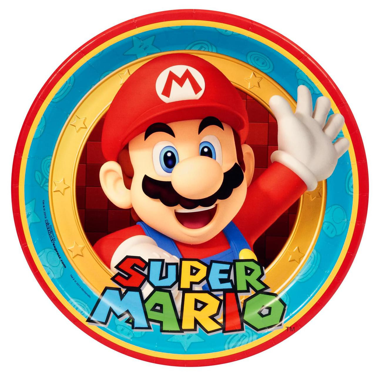 Super Mario Party Dinner Plates - ThePartyWorks