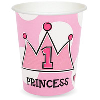 Lil' Princess 1st Birthday 9 oz. Cups