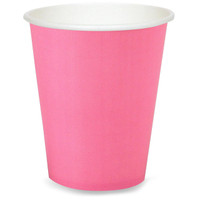 Candy Pink (Hot Pink) 9 oz. Cups