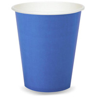 True Blue (Blue) 9 oz. Paper Cups (24)