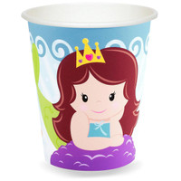 Mermaids 9 oz. Paper Cups
