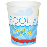 Splashin' Pool Party 9 oz. Paper Cups