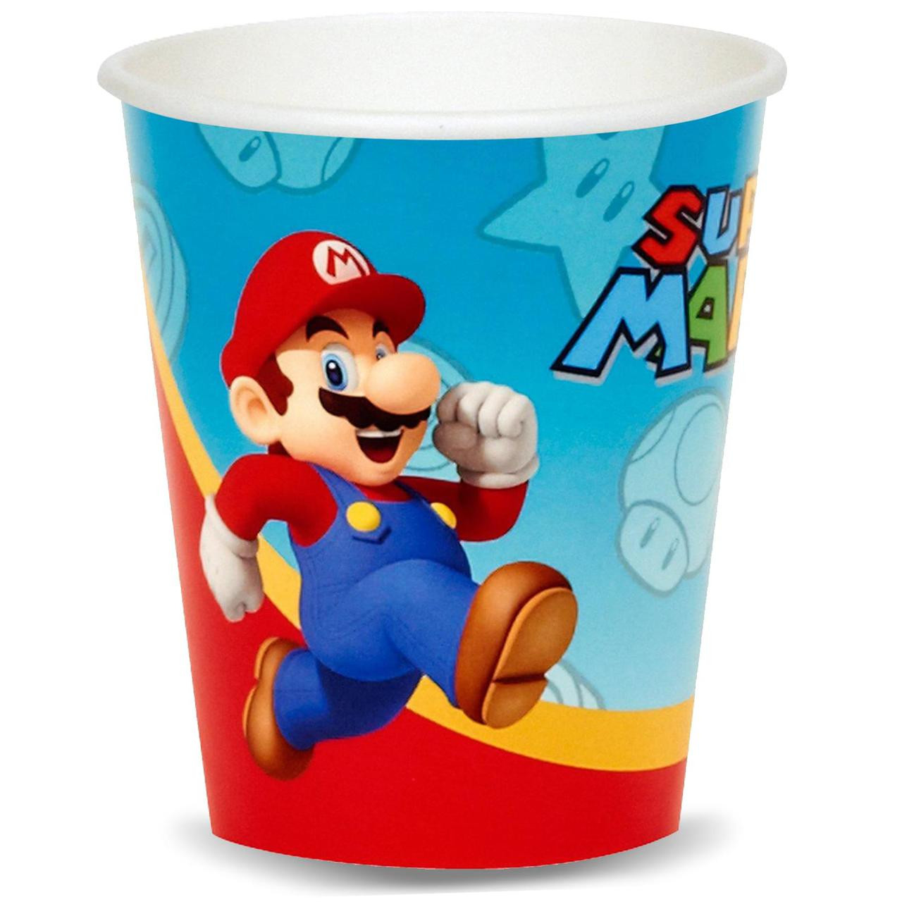 Super Mario Party 9 oz. Paper Cups - ThePartyWorks
