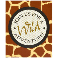 Safari Adventure Party Invitations