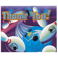 Bowling Thank-You Notes