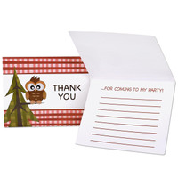 Let's Go Camping Thank-You Notes