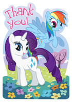 My Little Pony Friendship Magic Thank-You Notes