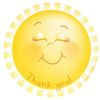 Little Sunshine Party Thank-You Notes