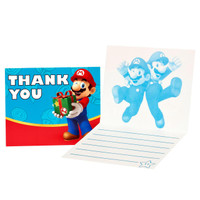 Super Mario Party Thank-You Notes