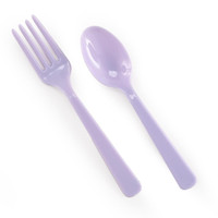 Forks & Spoons - Light Purple