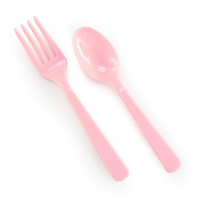 Forks & Spoons - Pink