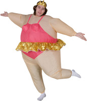 Inflatable Ballerina  Adult Costume
