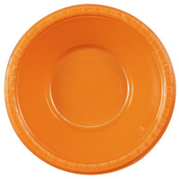 Sunkissed Orange (Orange) Plastic Bowls