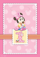 Disney Minnie's 1st Birthday Treat Bags