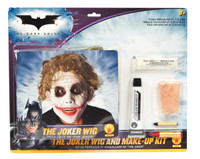 Batman Dark Knight - Deluxe Joker Wig / Makeup Accessory Kit (Adult)