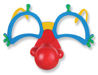 Clown Glasses with Nose