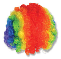 Rainbow Clown Wig