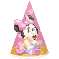 Disney Minnie's 1st Birthday Cone Hats