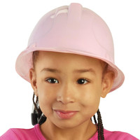 Pink Plastic Construction Hat (child sized)