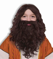 Biblical Wig and Beard Set Child