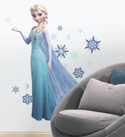 Disney Frozen Elsa Peel and Stick Giant Wall Decals
