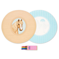 Ponies Activity Placemat Kit for 4