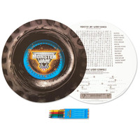 Monster Jam 3D Activity Placemat Kit for 4