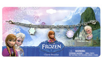Disney Frozen 7" Metal Charm Bracelet