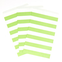 Fresh Lime Striped Paper Bags (15)